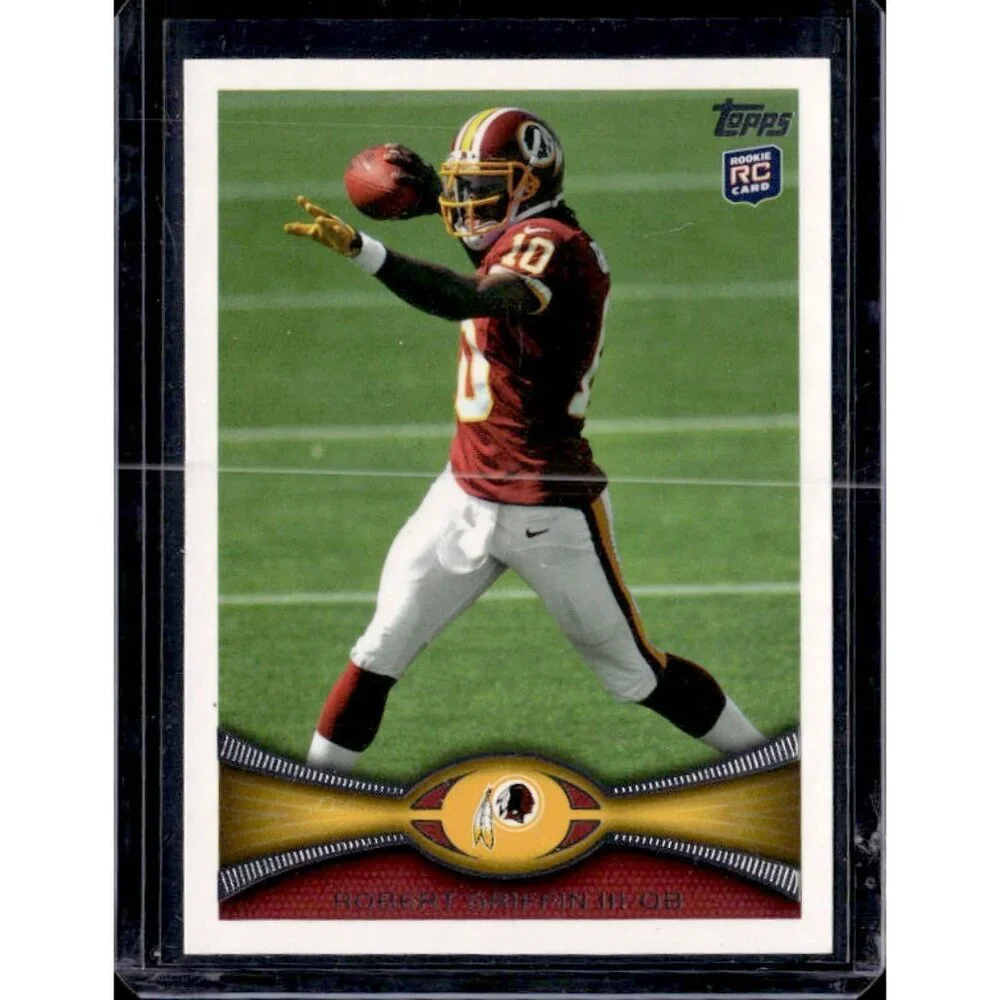 2012 Topps Rookie Card #340 - Robert Griffin III - Redskins